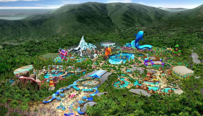 Парк аттаркционов Chimelong Paradise