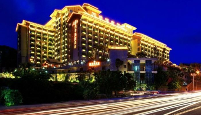острове Хайнань отель four seasons ocean