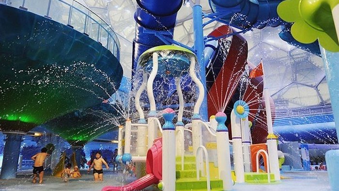 Аквапарк Пекин Водный куб
