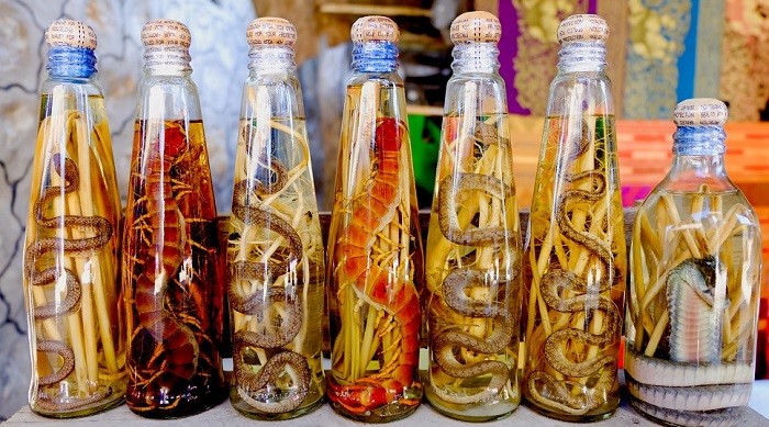 Китайская змеиная настойка