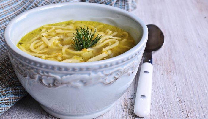 китайский бульон с лаапшой