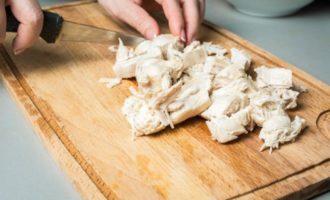 курица нарезанная