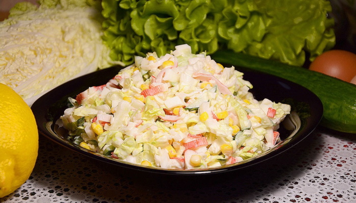 Салат из китайской капусты